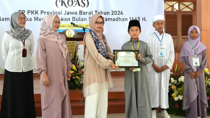 Kontes Juara Anak Shaleh di Jabar, Dorong Generasi Masa Depan Cerdas Jasmani dan Rohani