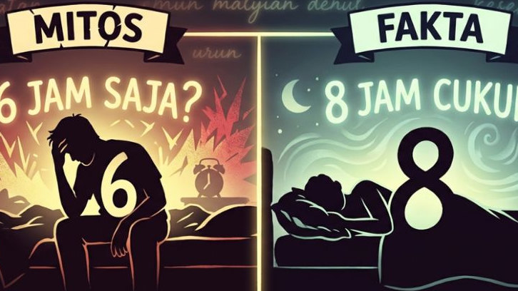 Mitos atau Fakta: Apakah Tidur 6 Jam Cukup untuk Kesehatan Optimal?
