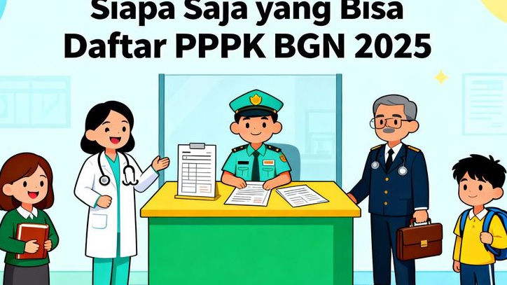 Cek di Sini! Siapa Saja yang Bisa Daftar PPPK BGN 2025, Ternyata Tidak Harus Jurusan Gizi