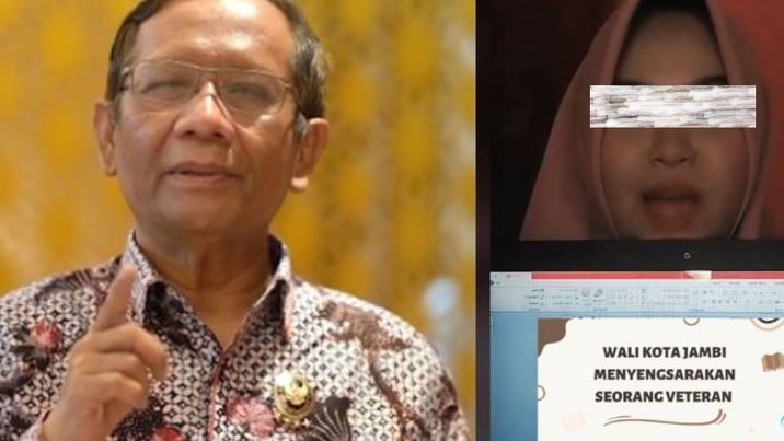 Giliran Mahfud MD Diprotes Siswi SMP SFA 'Kapan Memfitnah Kantor Polisi, Dapat Info dari Mana'