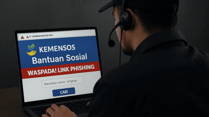 Waspada! Link Phishing Berkedok Cek Bansos 2025, Ribuan Warga Jadi Korban Penipuan Online