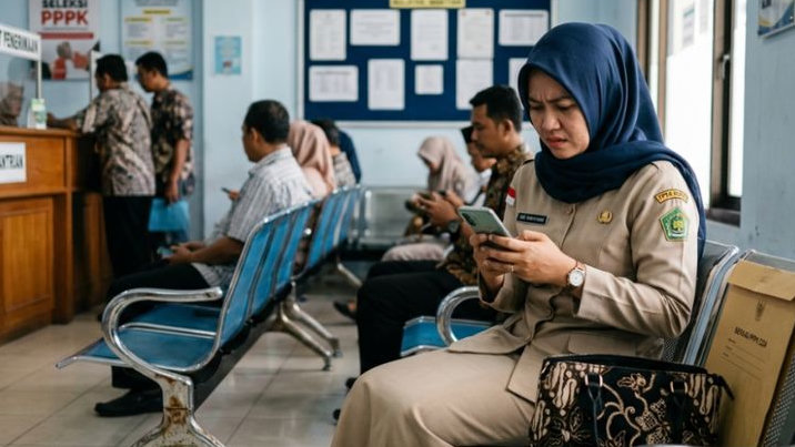 Ribuan Tenaga Honorer Pantau Hasil Pertemuan KEMENPAN RB Terkait PPPK