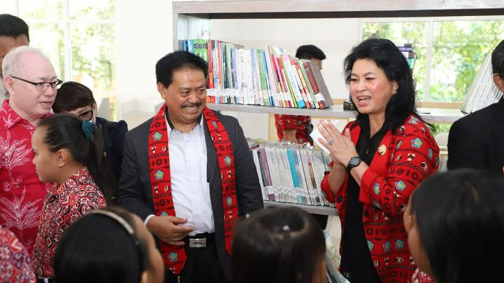 Pemerintah Resmikan Gedung Pelayanan Perpustakaan Daerah Sitaro