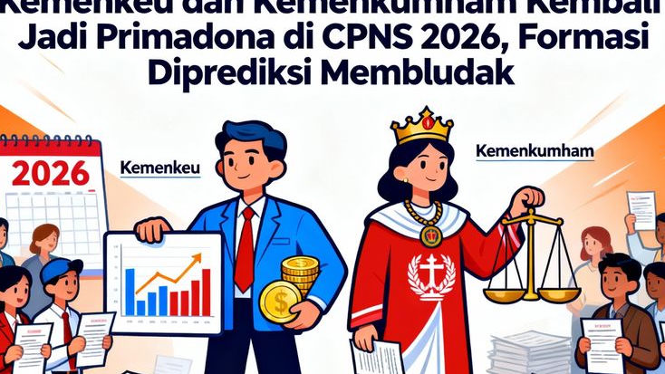 Kemenkeu dan Kemenkumham Kembali Jadi Primadona di CPNS 2026, Formasi Diprediksi Membludak