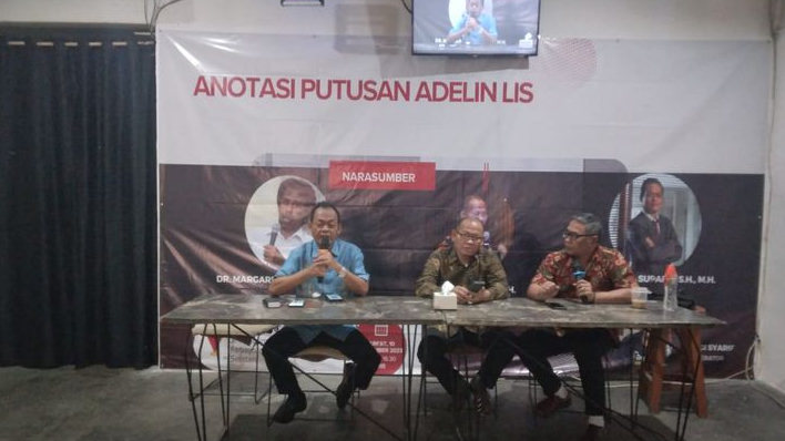 Ada Kejanggalan Kasus Adelin Lis, Pake Hukum Meminta Ini