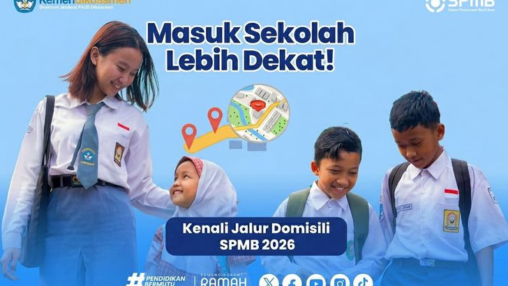 SPMB 2026 Jalur Domisili Menjadi Jalur Utama, KK Minimal 1 Tahun Wajib Dicek dari Sekarang!