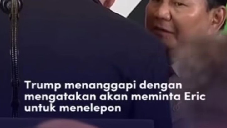 Isi Percakapan Rahasia Trump dan Prabowo yang Bocor Usai Pidato di Sharm El Sheikh Mesir