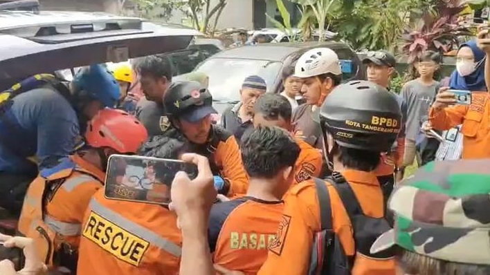Balita Korban Hanyut di Pondok Cabe Berhasil Ditemukan, Lokasinya Tak Jauh dari Penemuan Jasad Sang Ayah