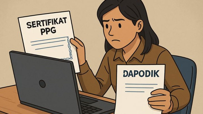 Banyak yang Salah Input! Ini Nomor Peserta yang Harus Dimasukkan untuk Sertifikat PPG di Dapodik