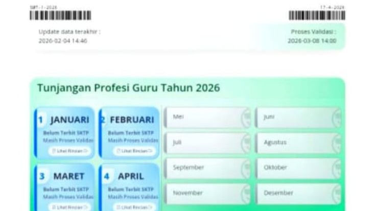 5 Penyebab Info GTK Tidak Valid sehingga SKTP Tidak Terbit, Guru Wajib Segera Cek Dapodik