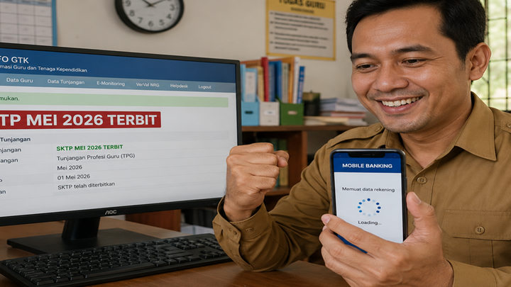 Selangkah Lagi Cair, Ini Tahapan SKTP Mei 2026 Hingga Dana TPG Masuk Rekening