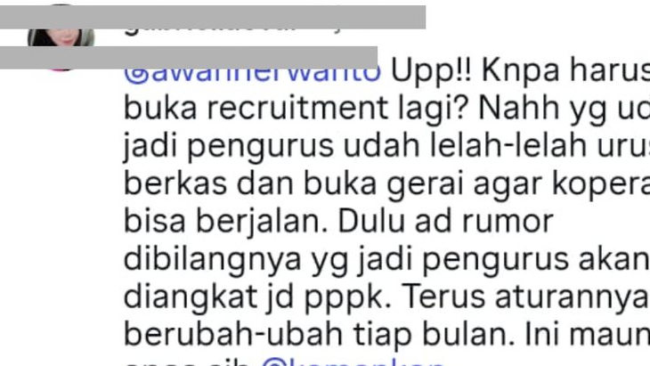 Dulu Diisukan Jadi PPPK, Sekarang Malah Buka Loker Baru? Pengurus Kemenkop Dicurhati Soal Kopdes!