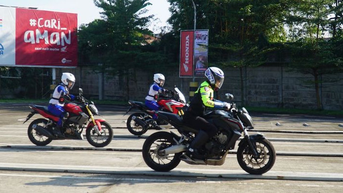 Polres Kota Cimahi dan DAM Perkuat Keselamatan Berkendara dengan Kompetisi Safety Riding
