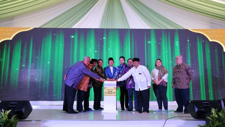 Pemancangan Perdana Masjid PIK Simbol Harmoni dan Keindahan Arsitektur Islam