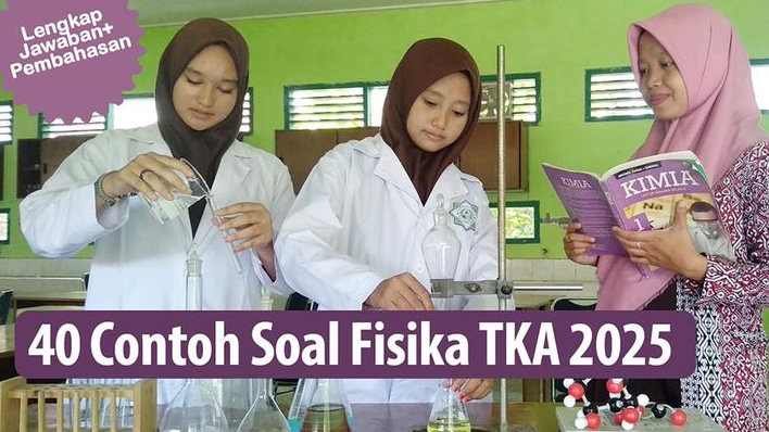 40 Contoh Soal TKA 2025 Mapel Kimia Jenjang SMA Lengkap Pembahasan Detail, Berbasis Muatan Resmi, Hadapi Ujian Anti Panik