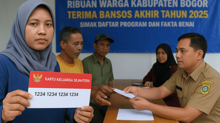Ribuan Warga Kabupaten Bogor Terima Bansos Akhir Tahun 2025, Simak Daftar Program dan Fakta Penyalurannya
