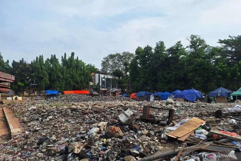 Pasar Taman Puring akan diubah menjadi taman disabilitas.