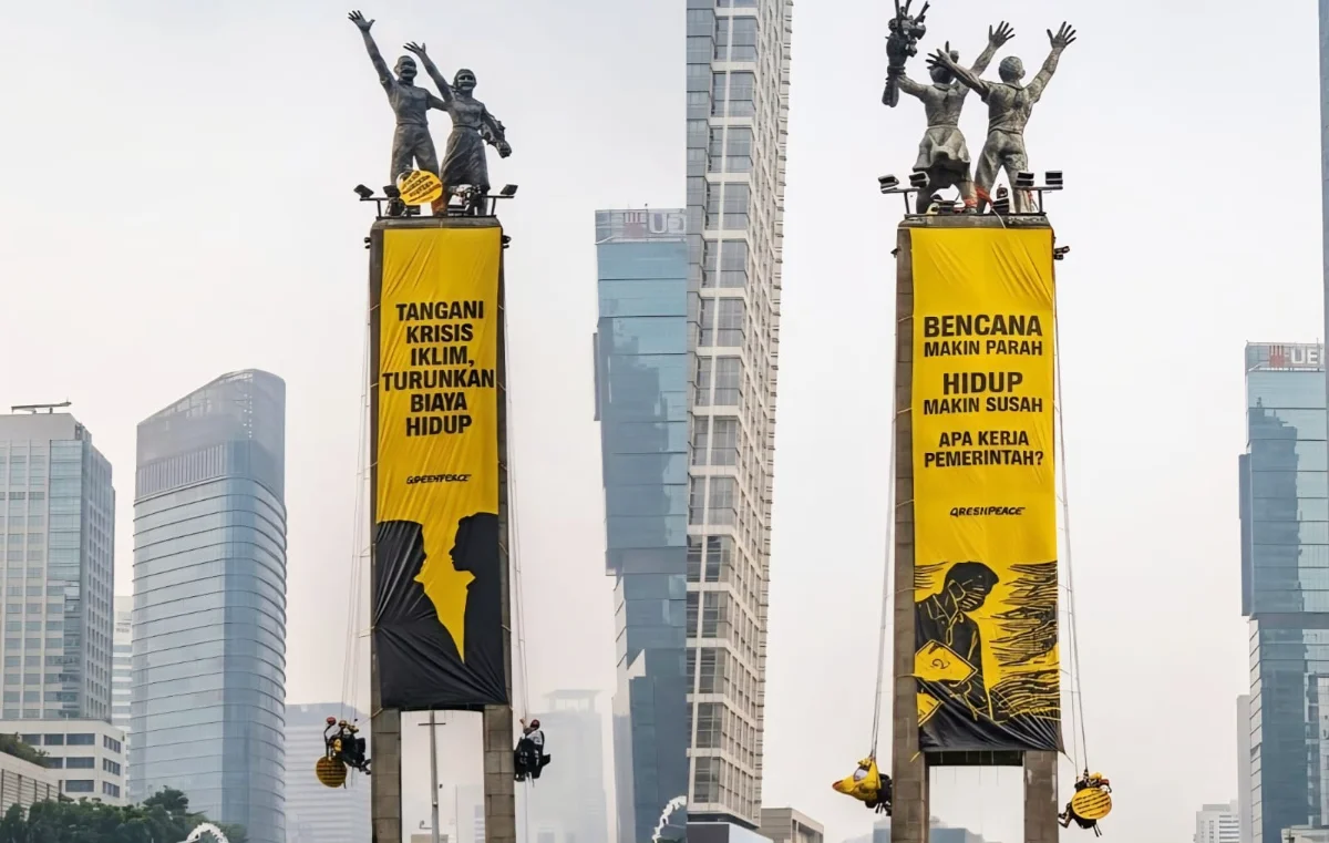 Sindir Pemerintah soal Penanganan Aksi Damai Greenpeace Indonesia, Raim Laode: Sama Spanduk Takut, sama Allah Tidak Takut