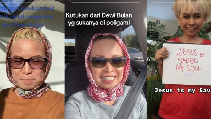 Terbongkar Nama Asli Dewi Bulan Penista Islam dan Tantang Allah SWT, Ini Penyebab Dia tak Bisa Ditangkap