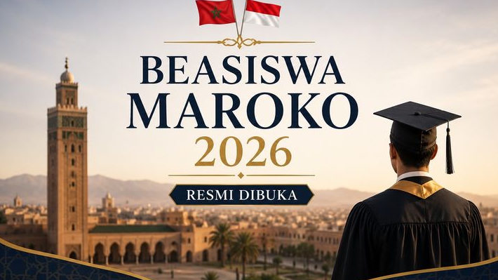 Beasiswa Kerajaan Maroko 2026 Dibuka, Tersedia 50 Kuota untuk Lulusan MA dan SMA Sederajat, Cek Syarat Lengkap dan Mekanisme Lengkap