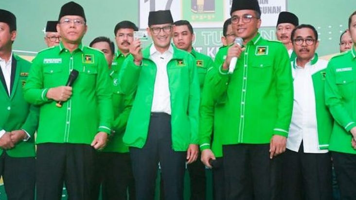 Plt Ketum PPP Yakin 99 Persen Sandiaga Uno Menjadi Cawapres Ganjar