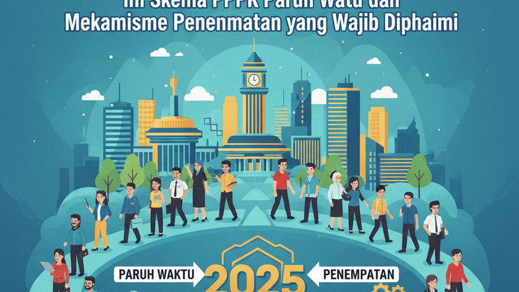 Resmi Berlaku Nasional 2025! Ini Skema PPPK Paruh Waktu dan Mekanisme Penempatan yang Wajib Dipahami