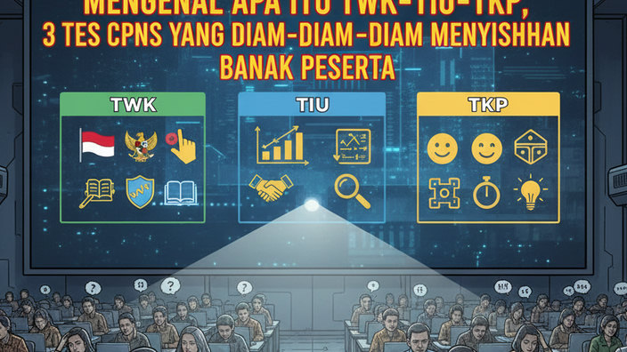Mengenal Apa Itu TWK–TIU–TKP, 3 Tes CPNS yang Diam-Diam Menyisihkan Banyak Peserta