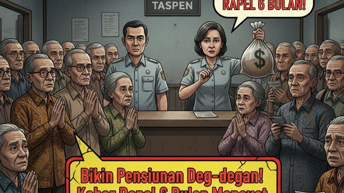 Bikin Pensiunan Deg-degan! Kabar Rapel 6 Bulan Mencuat, Tapi Taspen Bilang Begini
