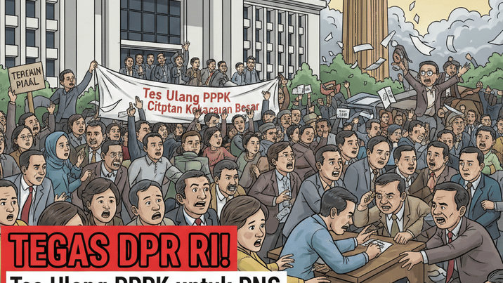TEGAS DPR RI! Tes Ulang PPPK untuk PNS Ciptakan Kekacauan Besar, Jika Aturan Masih Belum Jelas!