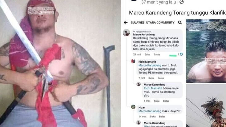 Usai Bentrok di Kota Bitung, Marco Karundeng dari Ormas Laskar Manguni Dicari, Disebut jadi Provokator