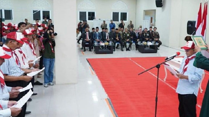 Bahagia Lepas dari Cengkeraman, 121 Anggota NII Pengikut Panji Gumilang Nyatakan Ikrar Kembali ke NKRI
