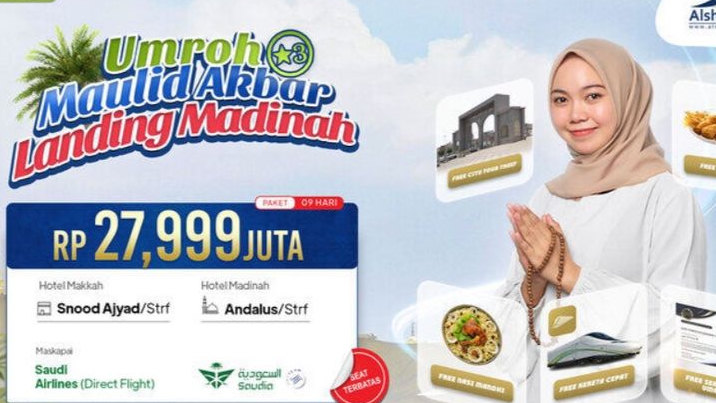 Kelebihan Paket Umroh Maulid Alsha Tours