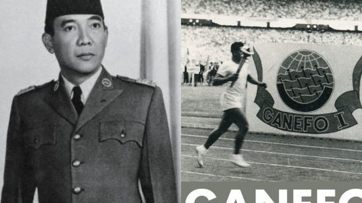 Tokoh di Balik Sejarah Ganefo, Mengenal Lebih Dekat Presiden Soekarno dan Lahirnya Pesta Olahraga Negara Berkembang