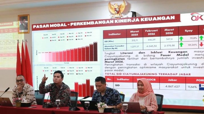 OJK Cirebon: Sektor Jasa Keuangan Ciayumajakuning Tetap Stabil, Investor Pasar Modal Tembus 567 Ribu
