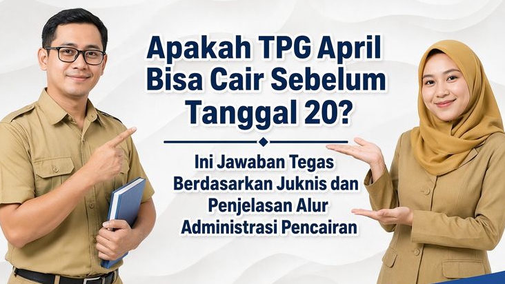Apakah TPG April Bisa Cair Sebelum Tanggal 20? Ini Jawaban Tegas Berdasarkan Juknis dan Penjelasan Alur Administrasi Pencairan