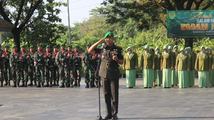 HUT ke-80 Kodam III/Siliwangi, Dandim Karawang Pimpin Ziarah Khidmat di TMP Pancawati