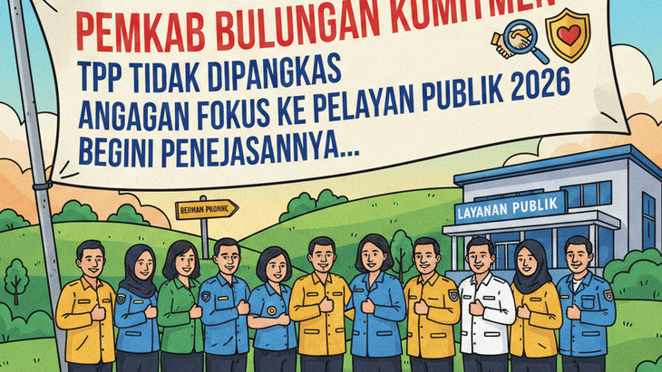 Pemkab Bulungan Komitmen, TPP Tidak Dipangkas, Anggaran Fokus ke Pelayanan Publik 2026, Begini Penjelasannya