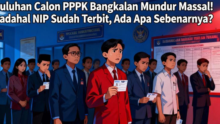 Puluhan Calon PPPK Bangkalan Mundur Massal! Padahal NIP Sudah Terbit, Ada Apa Sebenarnya?