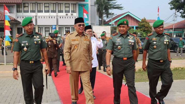 Janji Wali Kota Tangsel Percepat Pembangunan Markas Kodim, Siapkan Anggaran untuk Dikerjakan Tahun Depan