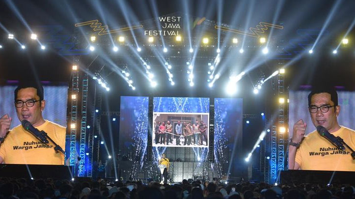 Ratusan Ribu Orang Kunjungi West Java Festival 2023
