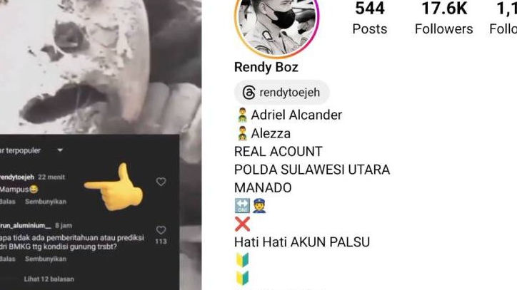 Viral Anggota Polisi Komen 'Mampus' di Video Pendaki Korban Erupsi Gunung Marapi, Cek Fakta di Sini