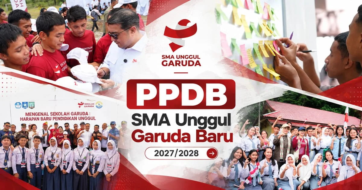 Ketentuan Unggah Foto dan Dokumen PPDB SMA Unggul Garuda 2027/2028, Jangan Sampai Salah!