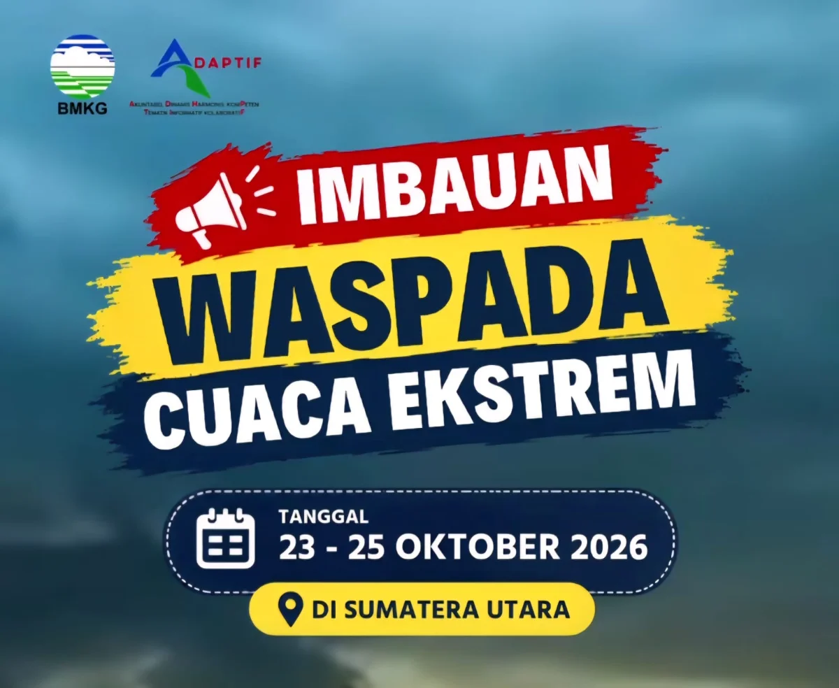Cuaca Ekstrem di Sumut tahun 2026