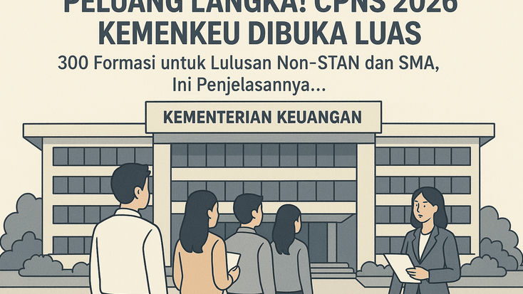 Peluang Langka! CPNS 2026 Kemenkeu Dibuka Luas, 300 Formasi untuk Lulusan Non-STAN dan SMA, Ini Penjelasannya