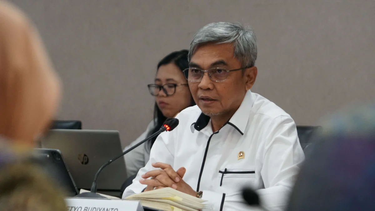 Ketua KPK Setyo Budiyanto menyampaikan pandangan mengenai pengaturan unsur kerugian negara dan penyesuaian UU Tipikor dengan UNCAC. (Foto: kpk.go.id)