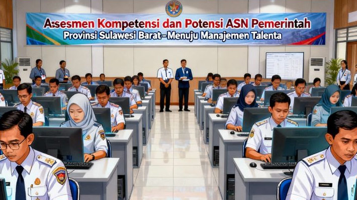 485 Pegawai ASN Sulbar Masuk Tahap Asesmen CACT BKN, Manajemen Talenta ASN Dimulai