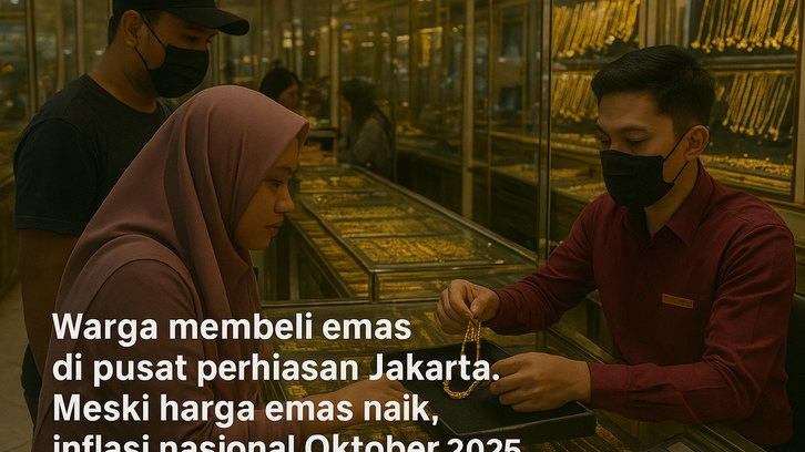Harga Emas Naik Tajam, Tapi Inflasi Tetap Aman Kok Bisa Bagaimana Caranya?