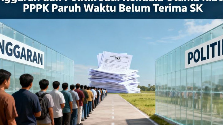 Cek Daftar Daerah Yang Belum Terima SK PPPK Paruh Waktu Sebab Kendala Anggaran dan Politik Lokal