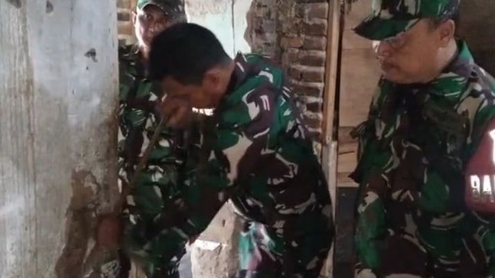 TMMD ke-128, Kodim 0623 Cilegon Perbaiki 10 Rumah Tidak Layak Huni