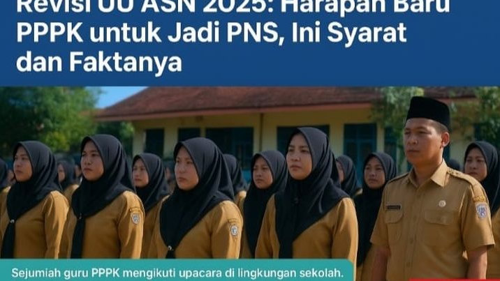 Revisi RUU ASN 2025, Harapan Baru PPPK untuk Jadi PNS, Ini Syarat dan Faktanya!